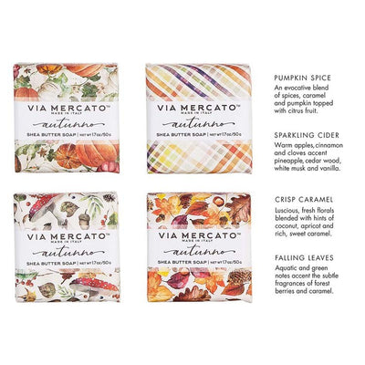 Via Mercato Autunno Soap 50G Four-Piece Gift Set