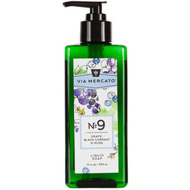 Via Mercato Liquid Hand Soap No 9 - Grape, Blackcurrant & Musk