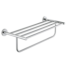 Bau Cosmopolitan Multi-Bar Rack with Shelf and Towel Ba
