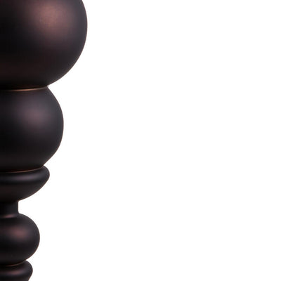 14" Chocolate Matte Finial Ornament