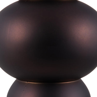 14" Chocolate Matte Finial Ornament