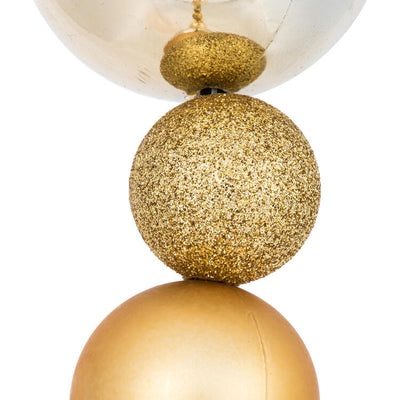 9' Gold Assorted Ball Garland