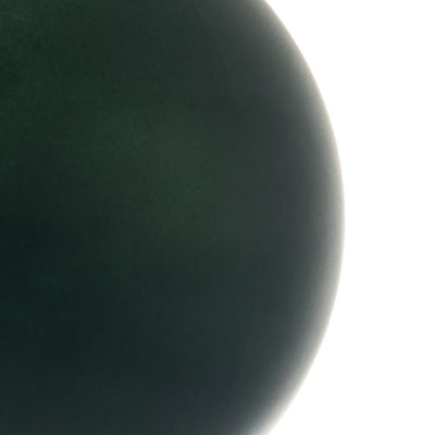 6" Midnight Green Matte Ball Ornaments 4-Pack