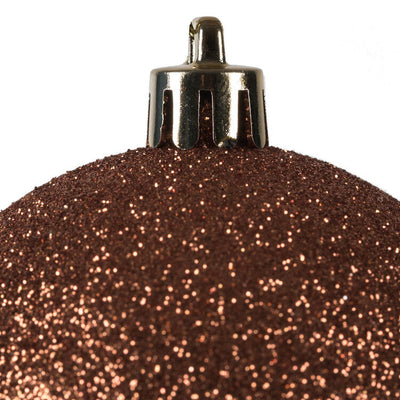 2.75" Coral Four-Finish Ball Christmas Ornaments 20 Per Box