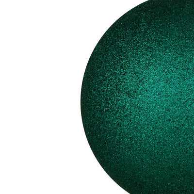 2.75" Dark Teal Four-Finish Ball Christmas Ornaments 20 Per Box