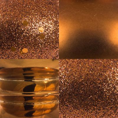 7" Copper Four-Finish Finial Christmas Ornaments 8 Per Box