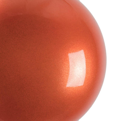 4.75" Coral Candy Ball Ornaments 4-Pack