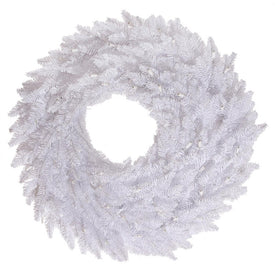 24" Unlit White Fir Artificial Christmas Wreath