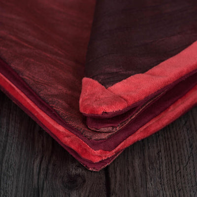 Burgundy Frost 60" Christmas Tree Skirt