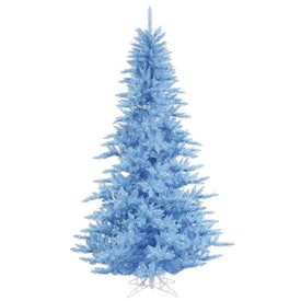 Vickerman 3' Sky Blue Fir Artificial Christmas Tree, Blue Dura-lit LED Lights