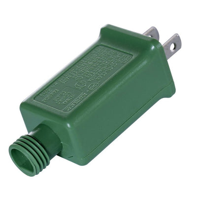 7.5' x 49" Pre-Lit Flocked Atka Pine Slim Artificial Christmas Tree with Warm White Wide-Angle LED Lights