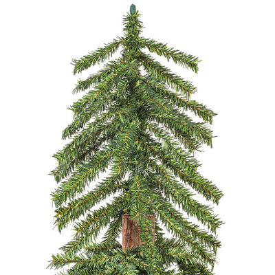 4' Unlit Natural Bark Alpine Artificial Christmas Tree