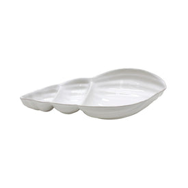 Aparte 16" Divided Appetizer Shell Dish