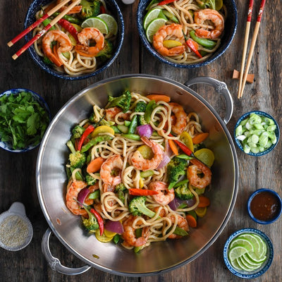 ProBond 14" Forged Stainless Steel Wok