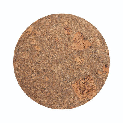 Cork Collection 14.5" Round Placemats Set of 4