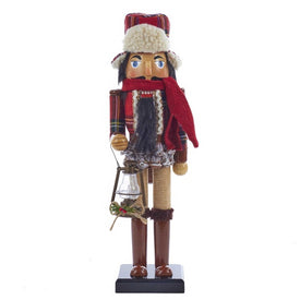 15" Wooden Woodsman Nutcracker