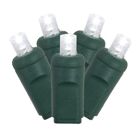 120-Count Warm White Wide-Angle Twinkle LED Net Lights on Green Wire