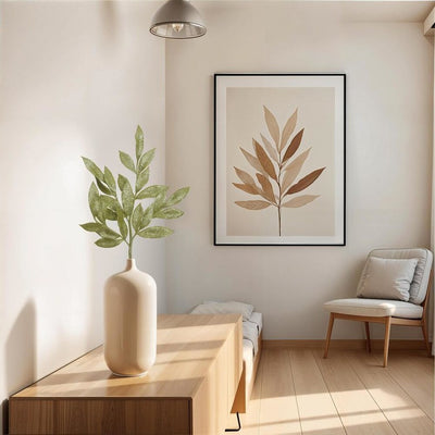 22" Lime Glitter Bay Leaf Artificial Christmas Sprays 12 Per Bag