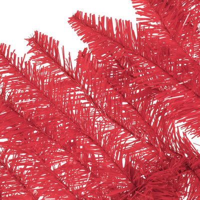 Vickerman 9' Red Fir Artificial Christmas Garland, Unlit