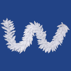 Vickerman 9' Sparkle White Spruce Artificial Christmas Garland, Unlit