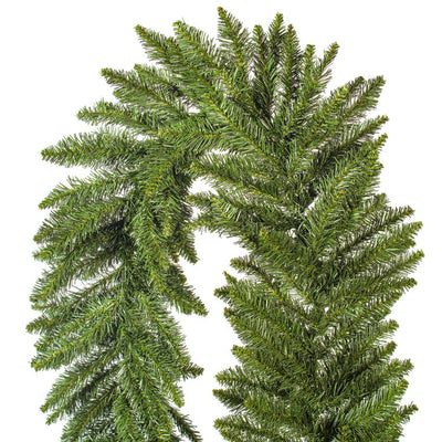 Vickerman 9' x 14" Camdon Fir Artificial Christmas Garland, Unlit