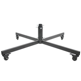 36" Heavy-Duty Commercial Stand with Wheels for 10' - 11.5' Trees (Rated To 150 lbs.)