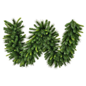 9' x 14" Unlit Bangor Mixed Pine Garland