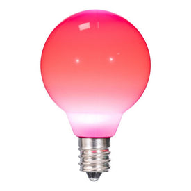 Replacement Pink G40 Ceramic LED Bulbs 25-Pack