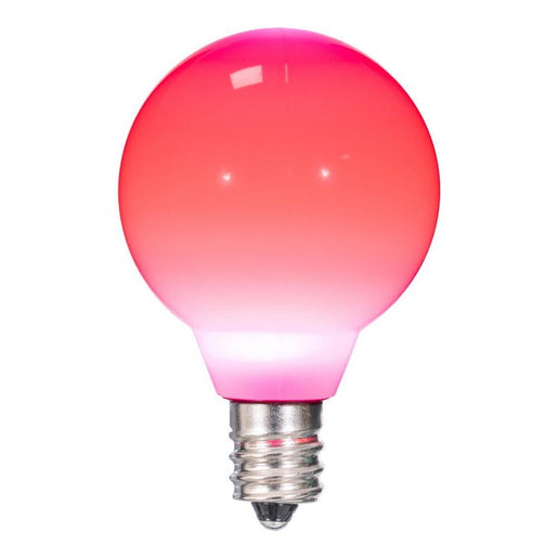 Replacement Pink G40 Ceramic LED Bulbs 25-Pack