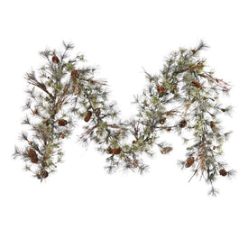 Vickerman 9' X 12" Dakota Artificial Christmas Garland, Unlit