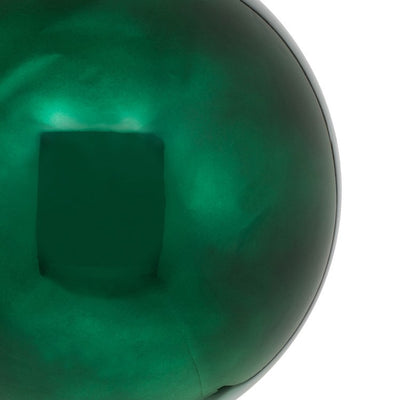 10" Midnight Green Candy Ball Ornament