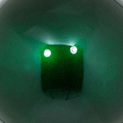 10" Midnight Green Candy Ball Ornament