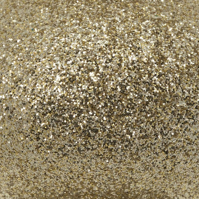 7" Champagne Four-Finish Finial Christmas Ornaments 8 Per Box