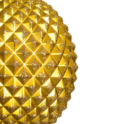 6" Gold Durian Glitter Balls 4 Per Bag