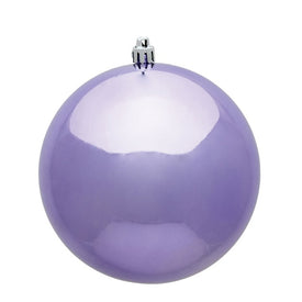 10" Lavender Shiny Ball Ornament