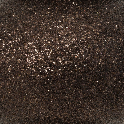 7" Chocolate Four-Finish Finial Christmas Ornaments 8 Per Box