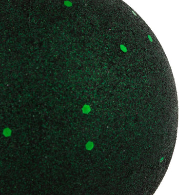 4" Midnight Green Four-Finish Ball Christmas Ornaments 12 Per Box