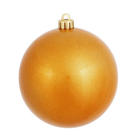 10" Antique Gold Candy Ball Ornament