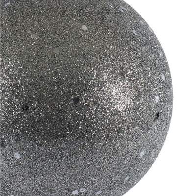 4" Limestone Four-Finish Ball Christmas Ornaments 12 Per Box