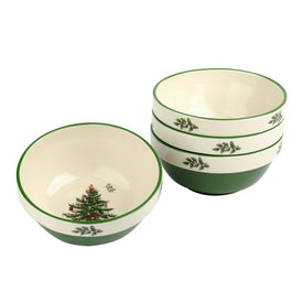 Spode Christmas Tree Set of 4 Stacking Bowls