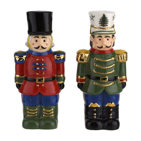 Spode Christmas Tree Nutcracker Salt and Pepper