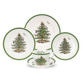Spode Christmas Tree 5-Piece Place Setting