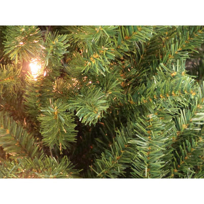 9' x 8' Pre-Lit Pine Artificial Christmas Archway Decoration - Clear Lights