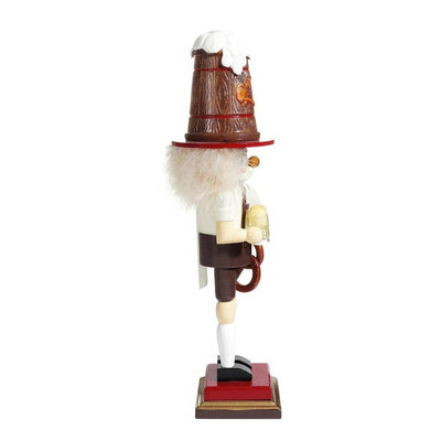 17.5" Hollywood Beer and Pretzel Nutcracker