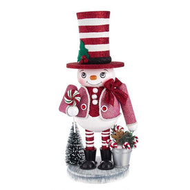 12" Hollywood Snowman Nutcracker