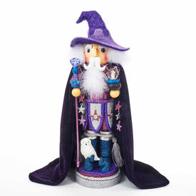 18" Hollywood Purple Wizard Nutcracker