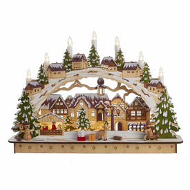17.5" LED Village Tablepiece