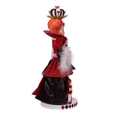 17.5" Hollywood Queen of Hearts Nutcracker