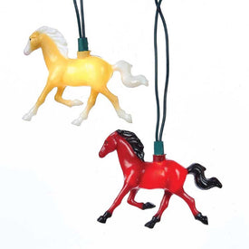 10-Light Running Horse Indoor/Outdoor Light Set