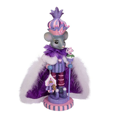 15" Hollywood Sugar Plum Mouse King Nutcracker